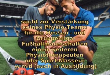 Verstärkung des Physio-Teams gesucht